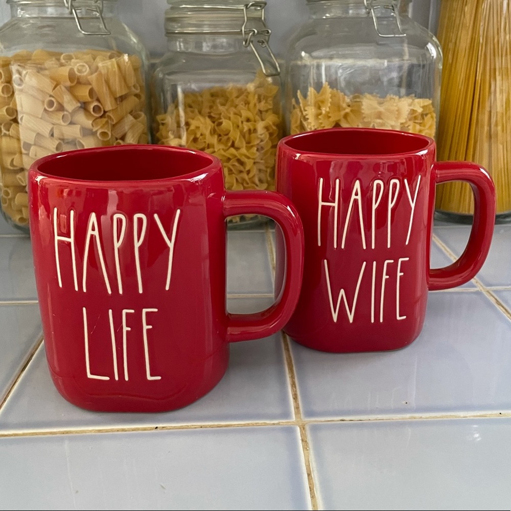 Rae Dunn coffee mugs